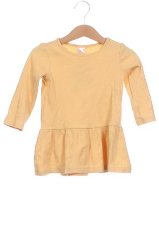 Детска рокля H&M, Размер 12-18m/ 80-86 см, Цвят Жълт, Цена 7,17 лв.
