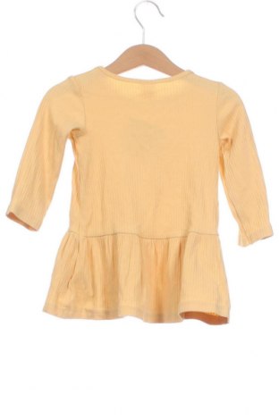 Детска рокля H&M, Размер 12-18m/ 80-86 см, Цвят Жълт, Цена 23,91 лв.