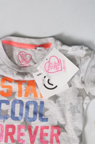 Детска тениска Chicco, Размер 18-24m/ 86-98 см, Цвят Сив, Цена 14,04 лв.