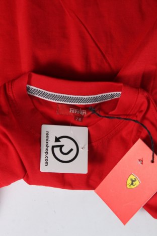 Παιδικό μπλουζάκι Ferrari, Μέγεθος 7-8y/ 128-134 εκ., Χρώμα Κόκκινο, Τιμή 24,39 €