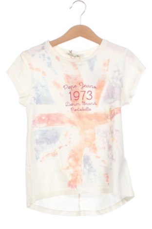Kinder T-Shirt Pepe Jeans, Größe 7-8y/ 128-134 cm, Farbe Weiß, Preis 10,64 €
