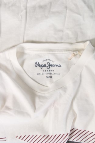 Παιδικό μπλουζάκι Pepe Jeans, Μέγεθος 15-18y/ 170-176 εκ., Χρώμα Λευκό, Τιμή 27,99 €