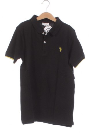 Παιδικό μπλουζάκι U.S. Polo Assn., Μέγεθος 11-12y/ 152-158 εκ., Χρώμα Μαύρο, Τιμή 8,14 €