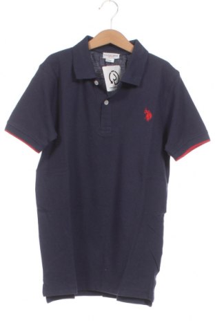 Παιδικό μπλουζάκι U.S. Polo Assn., Μέγεθος 11-12y/ 152-158 εκ., Χρώμα Μπλέ, Τιμή 7,74 €