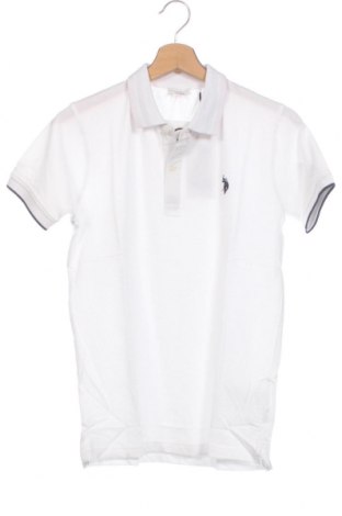 Παιδικό μπλουζάκι U.S. Polo Assn., Μέγεθος 13-14y/ 164-168 εκ., Χρώμα Λευκό, Τιμή 20,36 €