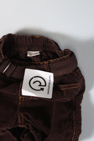 Pantaloni de catifea reiată, pentru copii Baby By Lindex, Mărime 3-6m/ 62-68 cm, Culoare Maro, Preț 7,86 Lei