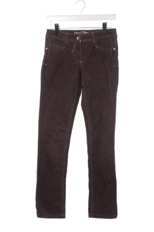Pantaloni de catifea reiată, pentru copii Here+There, Mărime 11-12y/ 152-158 cm, Culoare Gri, Preț 19,37 Lei