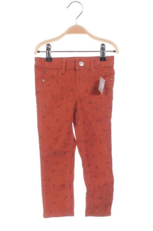 Pantaloni de catifea reiată, pentru copii Kiabi, Mărime 18-24m/ 86-98 cm, Culoare Portocaliu, Preț 78,00 Lei