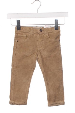 Pantaloni de catifea reiată, pentru copii Zara, Mărime 18-24m/ 86-98 cm, Culoare Bej, Preț 29,93 Lei