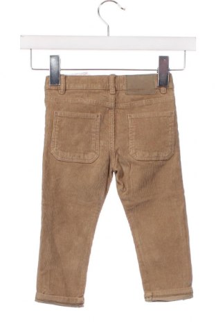Pantaloni de catifea reiată, pentru copii Zara, Mărime 18-24m/ 86-98 cm, Culoare Bej, Preț 29,93 Lei