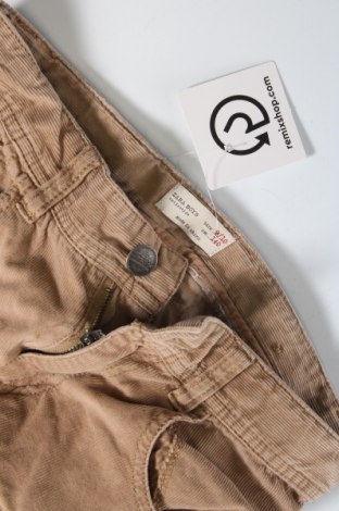 Детски джинси Zara, Размер 9-10y/ 140-146 см, Цвят Бежов, Цена 8,96 лв.