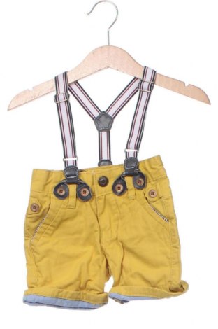 Детски къс панталон, Размер 6-9m/ 68-74 см, Цвят Жълт, Цена 9,60 лв.