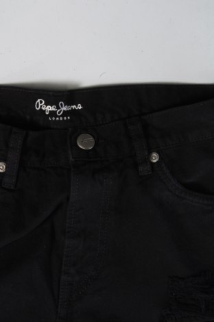 Παιδικό κοντό παντελόνι Pepe Jeans, Μέγεθος 7-8y/ 128-134 εκ., Χρώμα Μαύρο, Τιμή 9,43 €