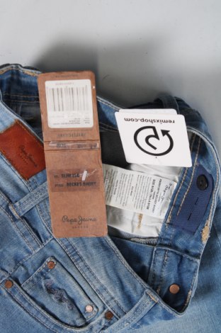 Детски къс панталон Pepe Jeans, Размер 6-7y/ 122-128 см, Цвят Син, Цена 129,00 лв.