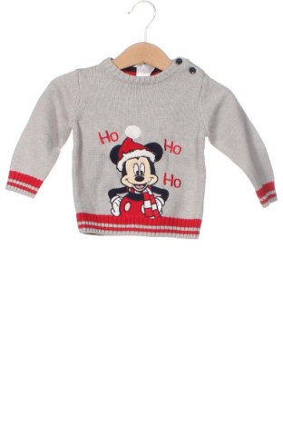 Детски пуловер Disney x C&A, Размер 6-9m/ 68-74 см, Цвят Сив, Цена 49,00 лв.