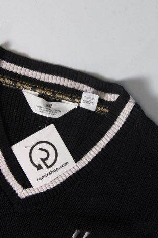 Детски пуловер H&M, Размер 14-15y/ 168-170 см, Цвят Черен, Цена 5,76 лв.