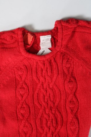 Kinderpullover H&M, Größe 3-6m/ 62-68 cm, Farbe Rot, Preis 23,66 €