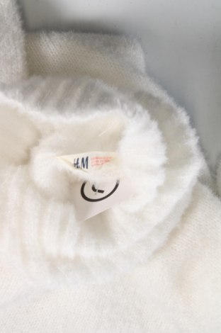 Dziecięcy sweter H&M, Rozmiar 12-13y/ 158-164 cm, Kolor Biały, Cena 30,23 zł