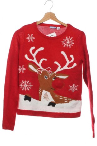 Детски пуловер Pepperts!, Размер 12-13y/ 158-164 см, Цвят Червен, Цена 7,25 лв.