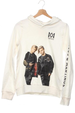 Kinder Sweatshirts H&M, Größe 14-15y/ 168-170 cm, Farbe Weiß, Preis 7,24 €