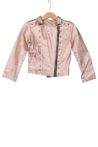 Dětská kožená bunda , Velikost 3-4y/ 104-110 cm, Barva Růžová, Cena  109,00 Kč