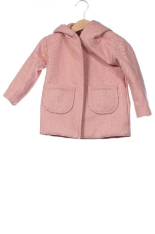Детско палто Sinsay, Размер 18-24m/ 86-98 см, Цвят Розов, Цена 61,94 лв.