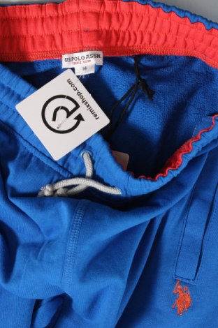 Pantaloni de trening, pentru copii U.S. Polo Assn., Mărime 14-15y/ 168-170 cm, Culoare Albastru, Preț 150,32 Lei