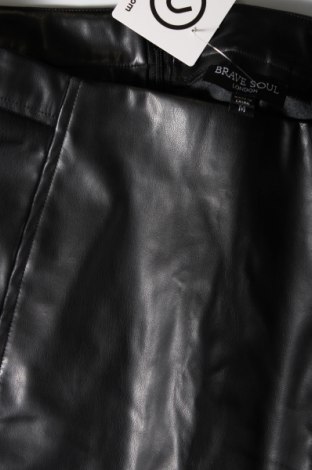 Δερμάτινη φούστα Brave Soul, Μέγεθος M, Χρώμα Μαύρο, Τιμή 4,75 €
