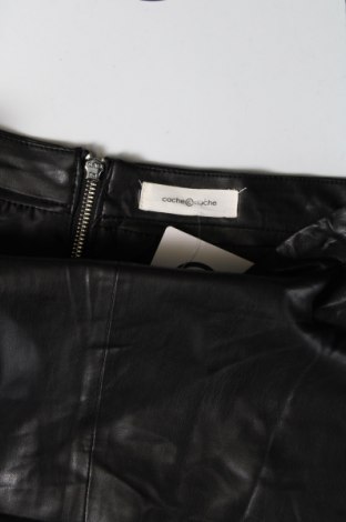 Δερμάτινη φούστα Cache Cache, Μέγεθος S, Χρώμα Μαύρο, Τιμή 2,51 €