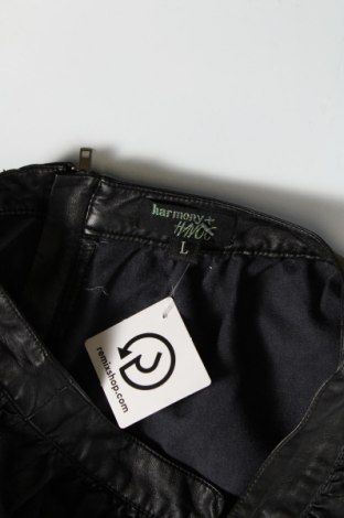 Kožená sukňa  Harmony + Havoc, Veľkosť L, Farba Čierna, Cena  1,99 €