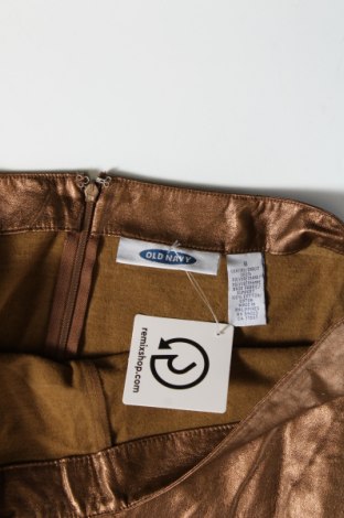 Kožená sukňa  Old Navy, Veľkosť M, Farba Zlatistá, Cena  1,97 €