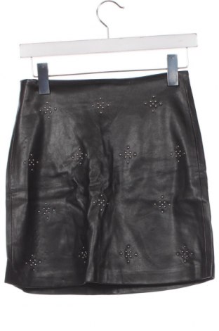 Δερμάτινη φούστα Sinsay, Μέγεθος XS, Χρώμα Μαύρο, Τιμή 23,46 €