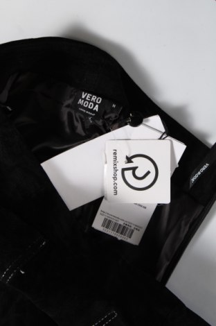 Δερμάτινη φούστα Vero Moda, Μέγεθος M, Χρώμα Μαύρο, Τιμή 91,75 €