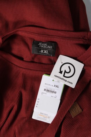 Pánske tričko  Jean Pascale, Veľkosť XXL, Farba Červená, Cena  3,04 €