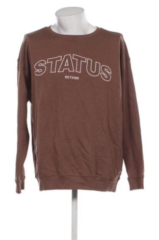 Мъжка блуза Rethink Status, Размер L, Цвят Кафяв, Цена 58,00 лв.