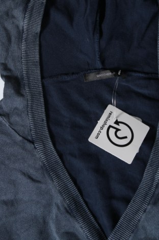 Jachetă tricotată de bărbați, Mărime M, Culoare Albastru, Preț 20,03 Lei