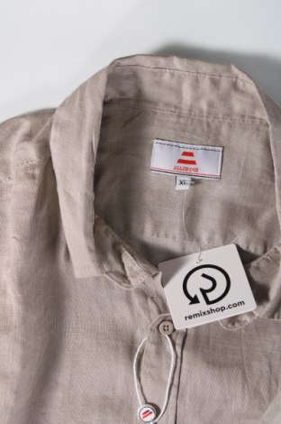 Ανδρικό πουκάμισο Allen Cox, Μέγεθος XL, Χρώμα  Μπέζ, Τιμή 33,25 €