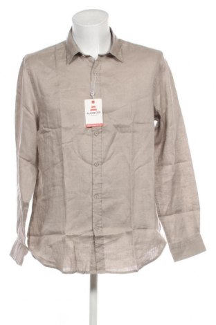 Ανδρικό πουκάμισο Allen Cox, Μέγεθος XL, Χρώμα  Μπέζ, Τιμή 33,25 €