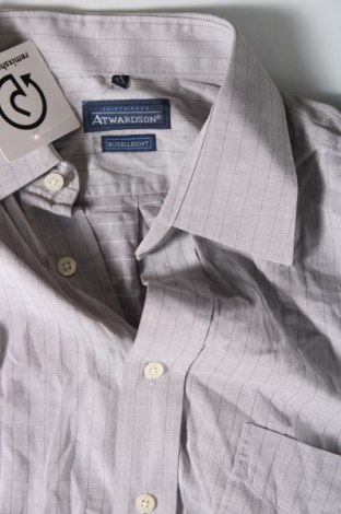 Herrenhemd Atwardson, Größe L, Farbe Grau, Preis € 23,72