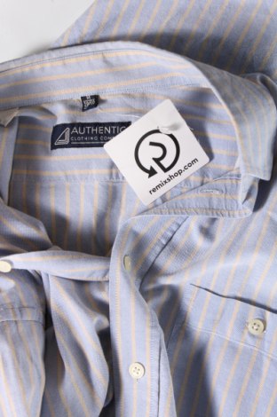 Herrenhemd Authentic Clothing Company, Größe M, Farbe Blau, Preis € 4,45
