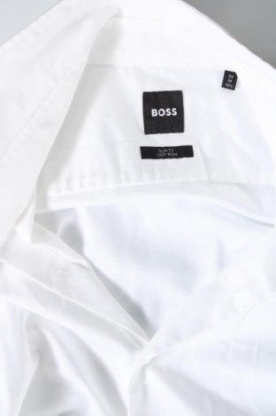 Herrenhemd BOSS, Größe M, Farbe Weiß, Preis 68,73 €