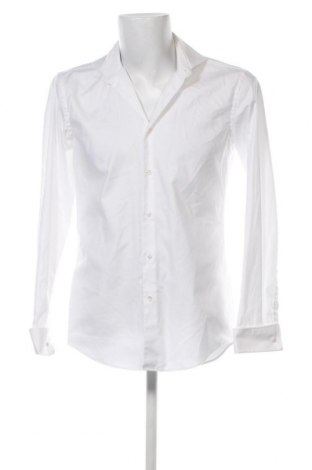 Ανδρικό πουκάμισο BOSS, Μέγεθος M, Χρώμα Λευκό, Τιμή 68,73 €