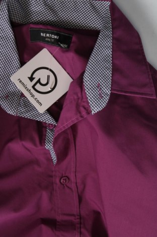 Мъжка риза Bertoni, Размер M, Цвят Лилав, Цена 8,19 лв.