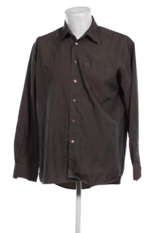 Ανδρικό πουκάμισο Bison, Μέγεθος L, Χρώμα Γκρί, Τιμή 3,71 €
