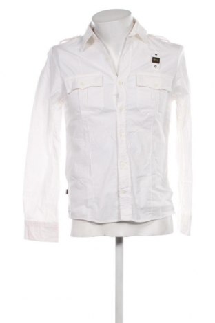 Ανδρικό πουκάμισο Blauer, Μέγεθος S, Χρώμα Λευκό, Τιμή 27,62 €