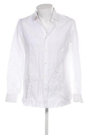 Herrenhemd Luigi Borrelli Napoli, Größe M, Farbe Weiß, Preis 87,11 €