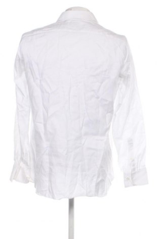 Мъжка риза Luigi Borrelli Napoli, Размер M, Цвят Бял, Цена 169,00 лв.