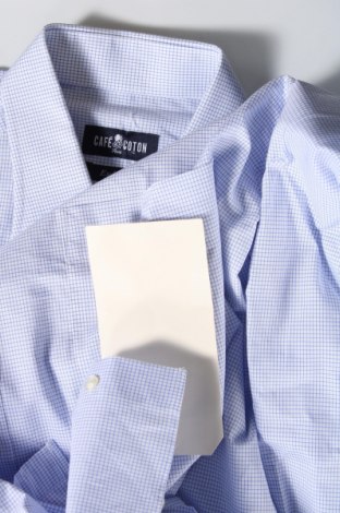 Ανδρικό πουκάμισο Cafe Coton, Μέγεθος L, Χρώμα Πολύχρωμο, Τιμή 14,84 €