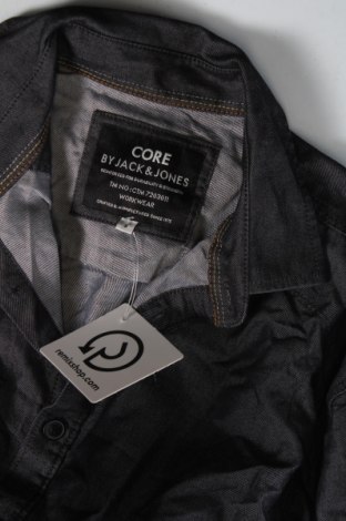 Herrenhemd Core By Jack & Jones, Größe S, Farbe Grau, Preis 2,51 €
