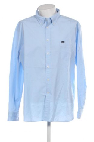Ανδρικό πουκάμισο Faconnable, Μέγεθος 3XL, Χρώμα Μπλέ, Τιμή 66,68 €